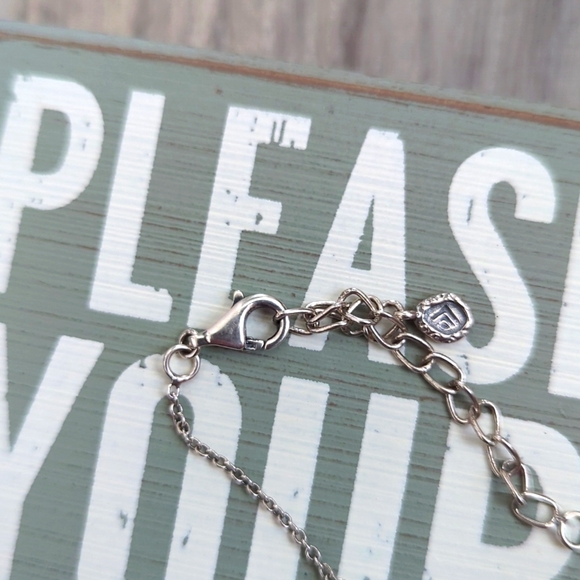 Silpada diamond fringe necklace - Picture 7 of 8